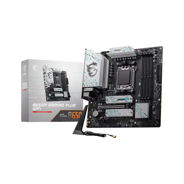 Carte Mère MSI B650M Gaming Plus Wifi AM5 DDR5, Photo boutique Xtreme PC chez Xtreme PC