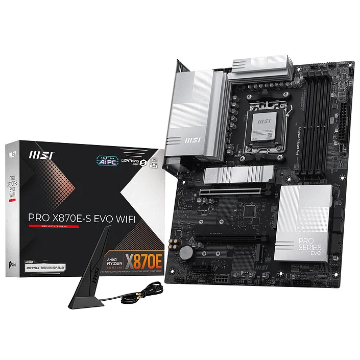 Carte mère MSI PRO X870E-S EVO WIFI, Photo chez Xtreme PC chez Xtreme PC
